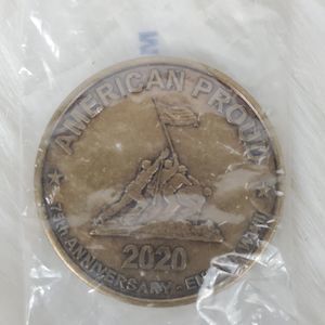 American Legion 2020 American Proud Challenge Coin 75th Anniversary End of WWII